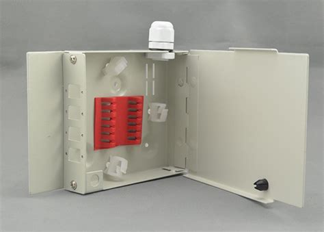 Indoor/Outdoor 8 Core Fiber Optic Termination Box